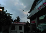 फार्म के लिए हाइब्रिड सौर पवन ऊर्जा उत्पादन प्रणाली 12KW सौर पैनलों और पवन चक्कियों