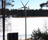 ग्रिड पावर सिस्टम पर 3 किलोवाट पवन टरबाइन कम हवा शुरू विद्युत विधेयक को कम करें